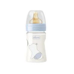 Biberon Original Touch 150 Ml Azzurro Flusso Lento Caucciu