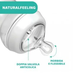 Chicco - Biberon Naturalfeeling Neutro, 6m+, 330 Ml, Flusso Veloce 9 Chicco - Biberon Naturalfeeling Neutro, 6m+, 330 Ml, Flusso Veloce -milk powder shop 027e69d3 xz 000000000000698997 02