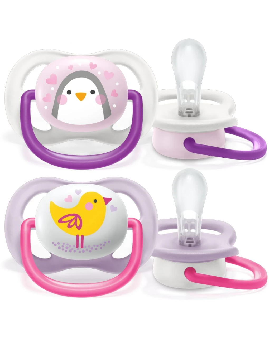 Philips Avent 2 Succhietti Ultra Air Collection 0-6m Animaletti 3 Philips Avent 2 Succhietti Ultra Air Collection 0-6m Animaletti