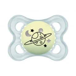 Succhietti Night 2-6m Silicone 2pz Neutro Mam