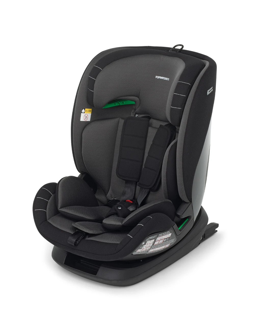 Seggiolino Auto Pitstop I-size Black 76 - 150 Cm - Foppapedretti 3 Seggiolino Auto Pitstop I-size Black 76 - 150 Cm - Foppapedretti