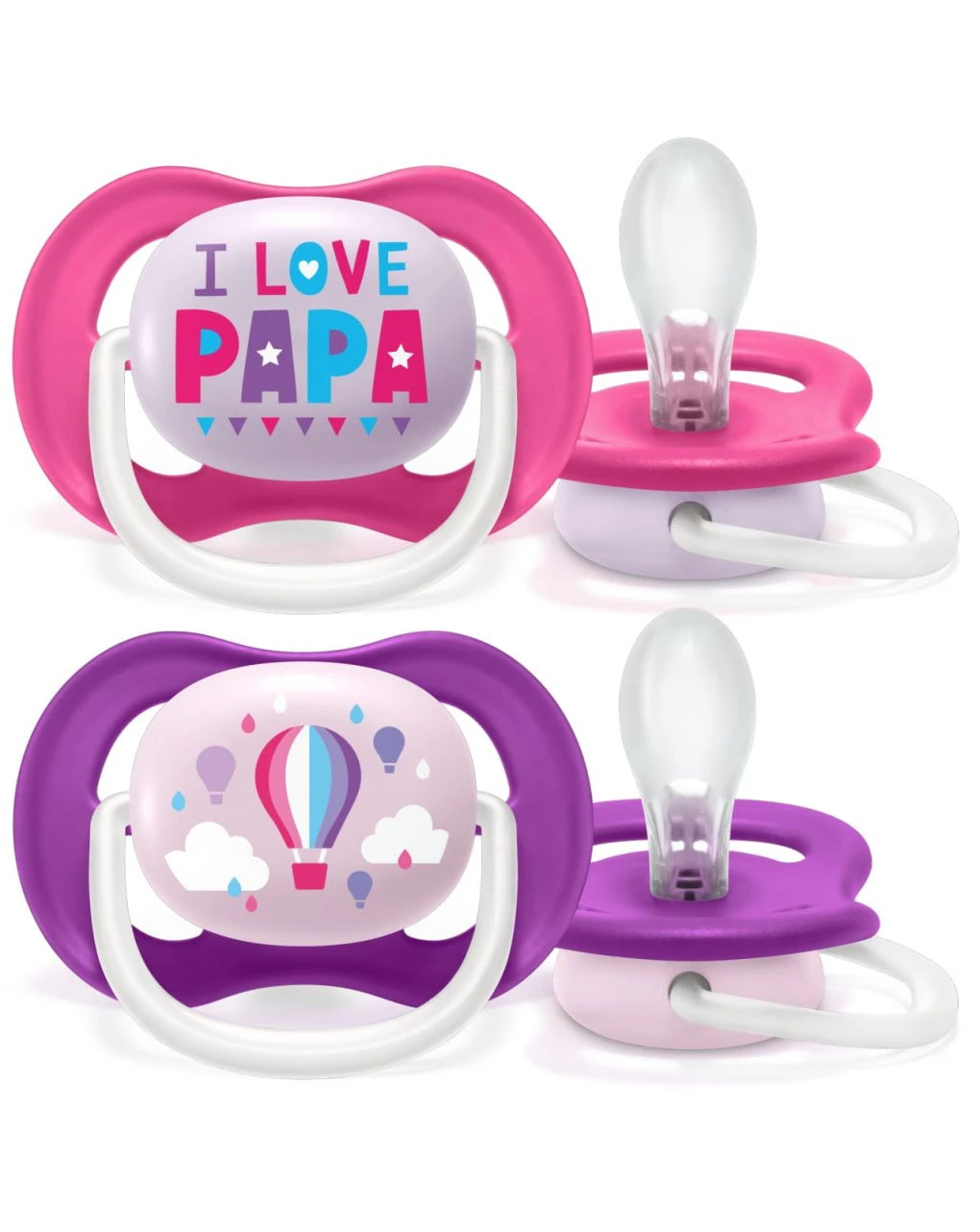 Philips Avent 2 Succhietti Ultra Air Collection 6-18 Papà 3 Philips Avent 2 Succhietti Ultra Air Collection 6-18 Papà