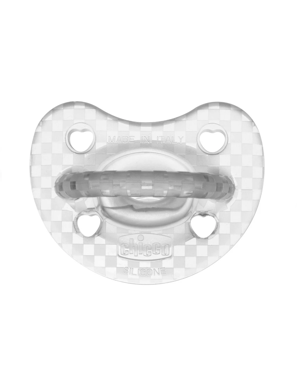 Gommotto Silicone Luxe 16-36m 2pz Arancio/trasparente - Chicco 5 Gommotto Silicone Luxe 16-36m 2pz Arancio/trasparente - Chicco - immagine 3