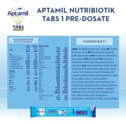 Nutribiotik Tabs 1 Pre-dosate - Latte Per Lattanti In Tabs 0-6 Mesi - 21 Bustine (105 Tabs) - Aptamil -milk powder shop 23dbe566 5391522476431 3