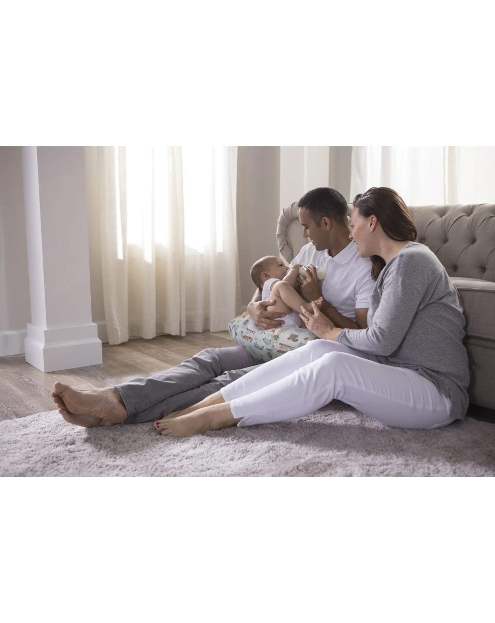 Cuscino Allattamento Boppy Peaceful Jungle 4 Cuscino Allattamento Boppy Peaceful Jungle - immagine 2