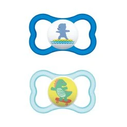 Succhietti Air 6+ Silicone Conf. Doppia Azzurro