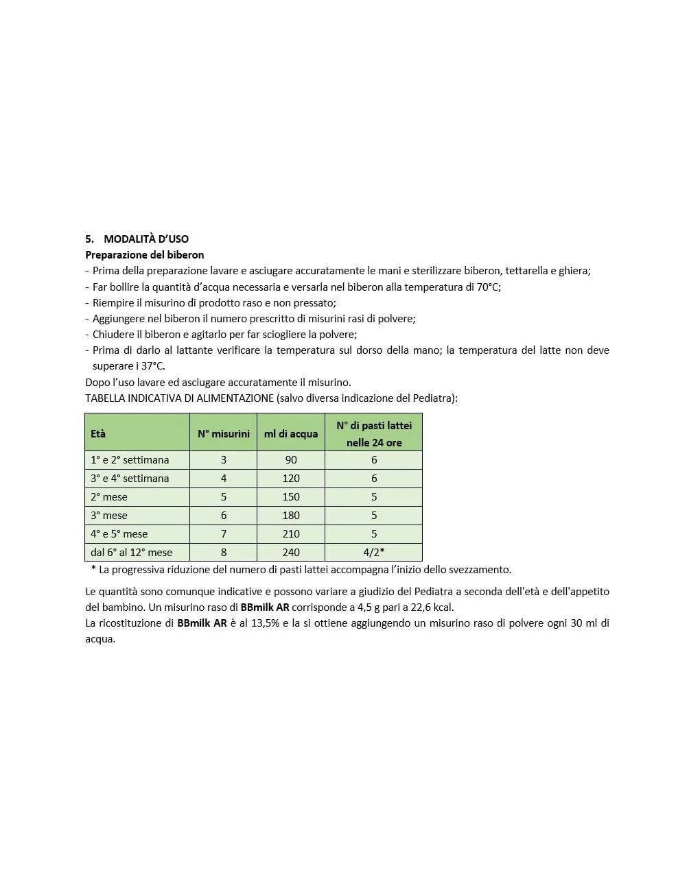 Buona - Latte Bbmilk Ar Polvere 400g 5 Buona - Latte Bbmilk Ar Polvere 400g - immagine 3