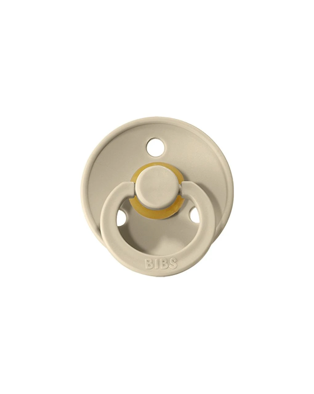 Set 2 Ciucci Tettarella Tonda In Gomma Naturale 6/18 Mesi - Colore Sunshine E Sabbia - Bibs 5 Set 2 Ciucci Tettarella Tonda In Gomma Naturale 6/18 Mesi - Colore Sunshine E Sabbia - Bibs - immagine 3