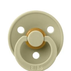 Set 2 Ciucci Tettarella Tonda In Gomma Naturale 0/6 Mesi - Colore Khaki E Dusty Blue - Bibs -milk powder shop 411ea3fe xz 1345895 4