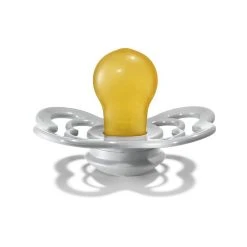 Set 2 Ciucci Tettarella Simmetrica In Gomma Naturale 6/18 Mesi - Colore Cloud E Steel Blue - Bibs -milk powder shop 47950882 xz 1345909 2