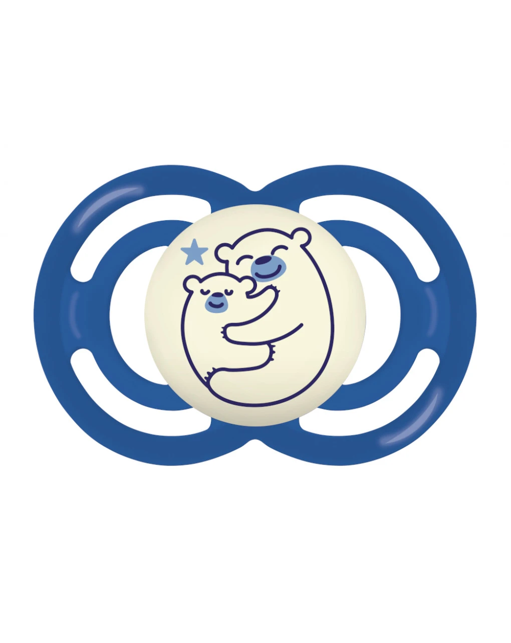 Succhietti Perfect Night 6+m Silicone Conf. Singola Azzurro 3 Succhietti Perfect Night 6+m Silicone Conf. Singola Azzurro