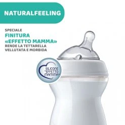 Chicco - Biberon Naturalfeeling Neutro, 2m+, 250 Ml, Flusso Medio -milk powder shop 4b40d56b xz 000000000000698994 04