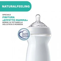 Chicco - Biberon Naturalfeeling Neutro, 6m+, 330 Ml, Flusso Veloce 11 Chicco - Biberon Naturalfeeling Neutro, 6m+, 330 Ml, Flusso Veloce -milk powder shop 4b40d56b xz 000000000000698997 04