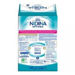 Nestlé Nidina Optipro 2 Da 6 Mesi Latte Di Proseguimento In Polvere - 1.2 Kg (2x600g) -milk powder shop 4cda9430 xz 1249469 3