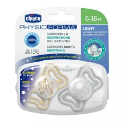 Succhietto Physio Light Lumi Sil 6-16m 2 Pezzi - Chicco -milk powder shop 4f8e5618 xz 1300235 2