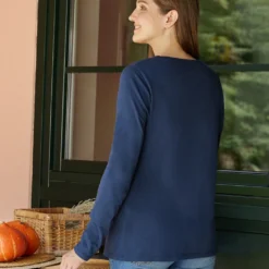 Prenatal T-shirt Premaman Allattamento Blu -milk powder shop 5816d993 xz 697243 2