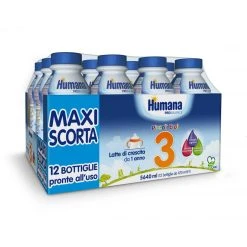 Humana - Latte Humana 3 Probalance Liquido 12x470ml