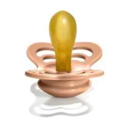 Set 2 Ciucci Tettarella Simmetrica In Gomma Naturale 6/18 Mesi - Colore Vaniglia E Pesca - Bibs -milk powder shop 62d7c842 xz 1345916 2