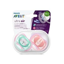 Avent 2 Succhietti Ultra Air 18m+ Animali