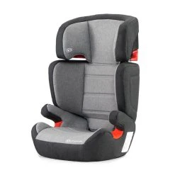 Seggiolino Auto Junior Fix Black-grey Isofix - Kinderkraft
