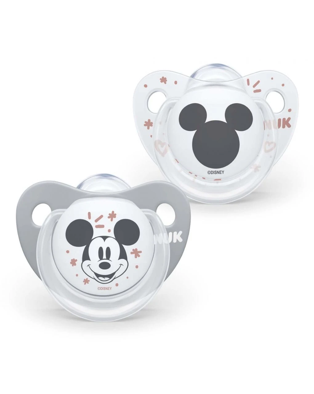 Nuk Succhietto Tl Disney Mickey_grey_silicone 6-18 2pz 4 Nuk Succhietto Tl Disney Mickey_grey_silicone 6-18 2pz - immagine 2