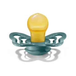 Set 2 Ciucci Tettarella Simmetrica In Gomma Naturale 6/18 Mesi - Colore Island Sea E Verde Salvia - Bibs -milk powder shop 6ff778df xz 1345914 2