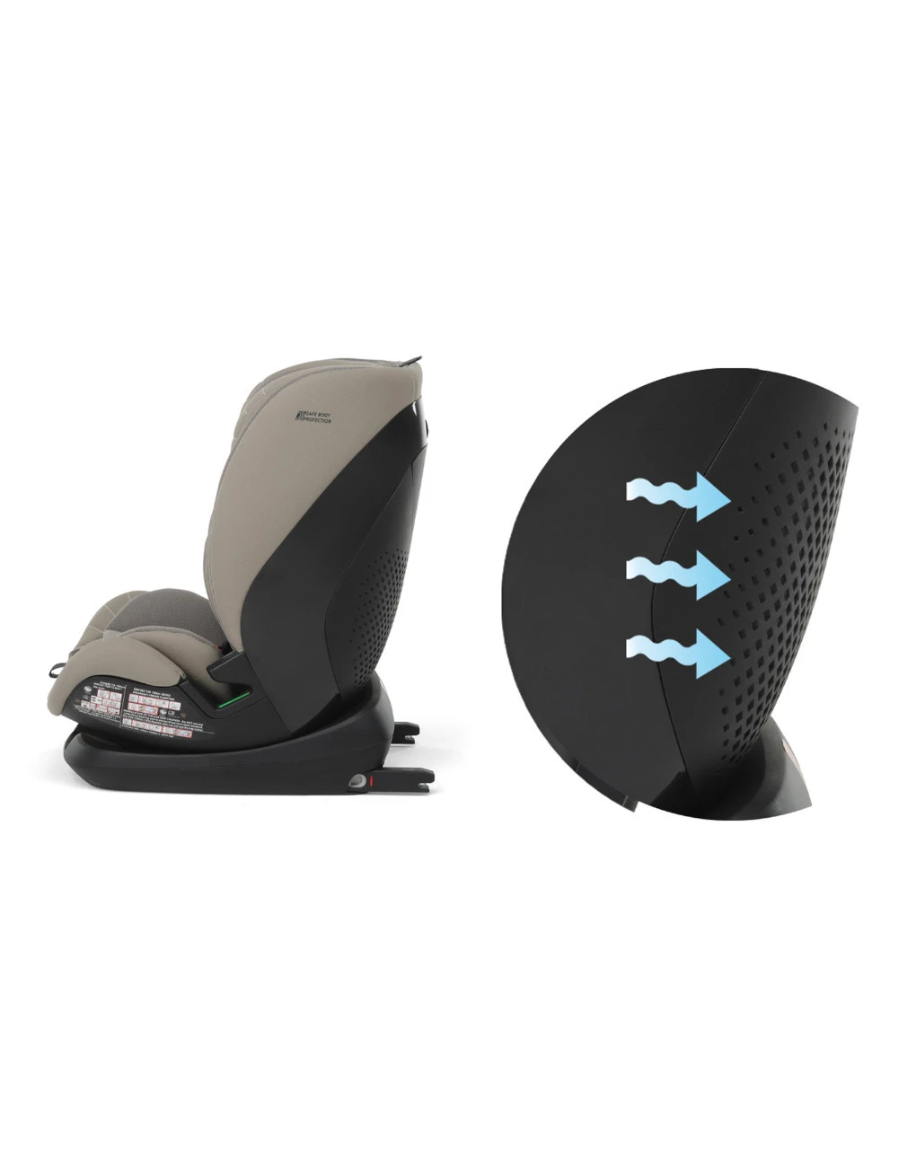 Seggiolino Auto Pitstop I-size Black 76 - 150 Cm - Foppapedretti 7 Seggiolino Auto Pitstop I-size Black 76 - 150 Cm - Foppapedretti - immagine 5