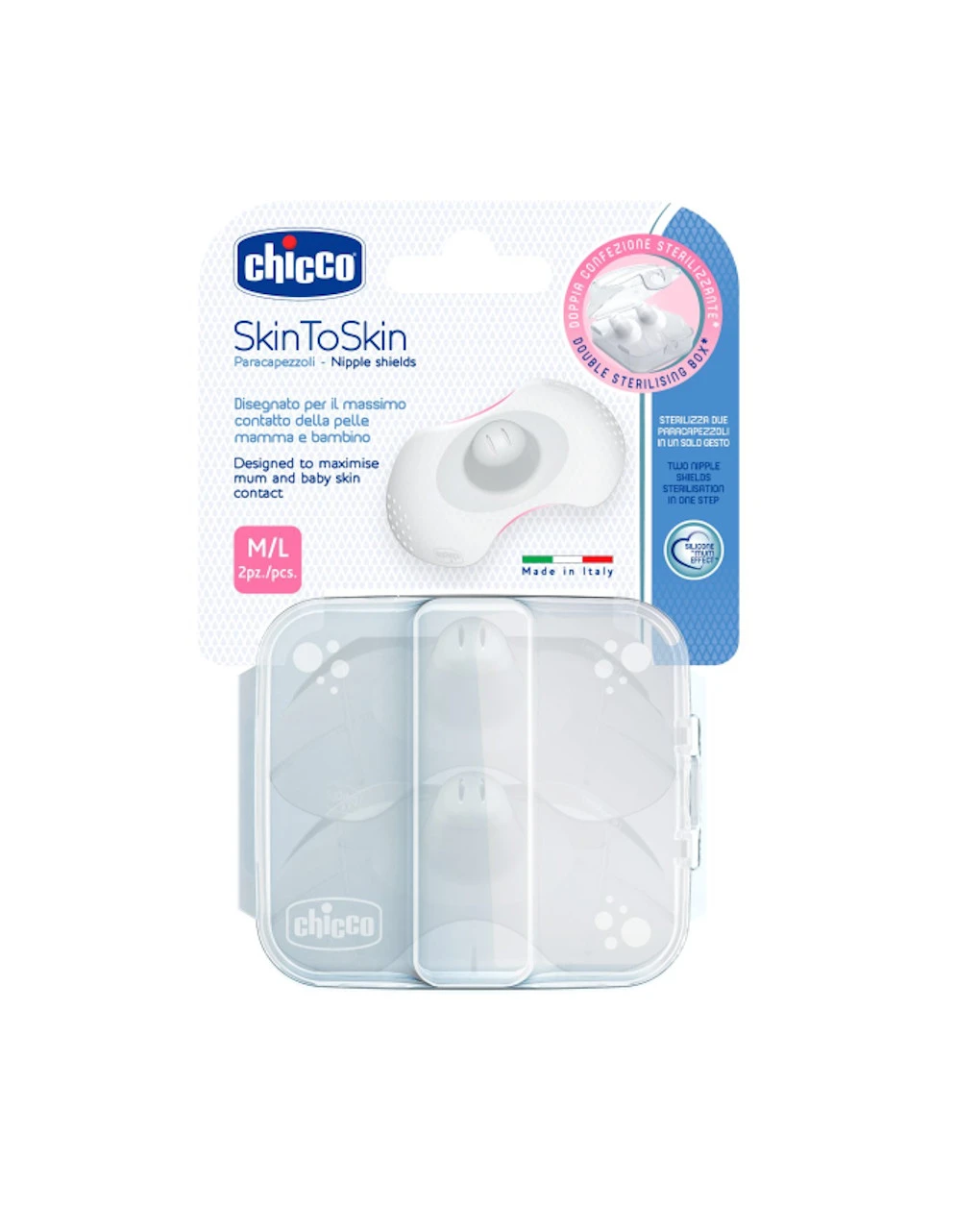 Paracapezzoli Silicone Skintoskin M/l 3 Paracapezzoli Silicone Skintoskin M/l