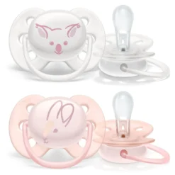 Philips Avent 2 Succhietti Ultra Soft 0-6m Cuccioli
