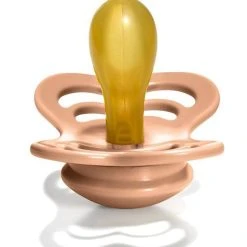 Set 2 Ciucci Tettarella Simmetrica In Gomma Naturale 0/6 Mesi - Colore Vaniglia E Pesca - Bibs -milk powder shop 765d7506 xz 1345915 2