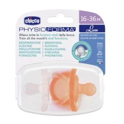 Gommotto Silicone Luxe 16-36m 2pz Arancio/trasparente - Chicco 9 Gommotto Silicone Luxe 16-36m 2pz Arancio/trasparente - Chicco -milk powder shop 7824e566 xz 1370319 3