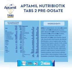 Nutribiotik Tabs 2 Pre-dosate - Latte Di Proseguimento In Tabs 6-12 Mesi - 21 Bustine (105 Tabs) - Aptamil -milk powder shop 7aefc721 5391522476455 3