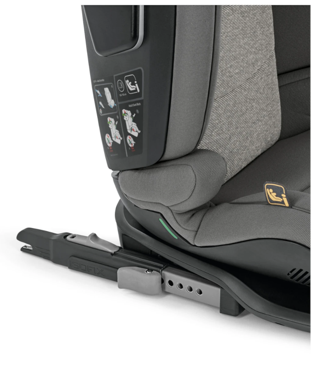 Seggiolino Auto Cartesio I-size Colore Stone Grey 100-150 Cm - Inglesina 8 Seggiolino Auto Cartesio I-size Colore Stone Grey 100-150 Cm - Inglesina - immagine 6