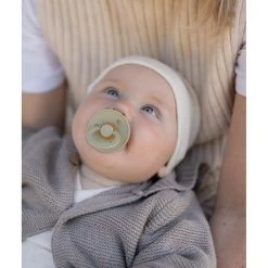 Set 2 Ciucci Tettarella Tonda In Gomma Naturale 0/6 Mesi - Colore Khaki E Dusty Blue - Bibs -milk powder shop 915c2331 xz 1345895 7