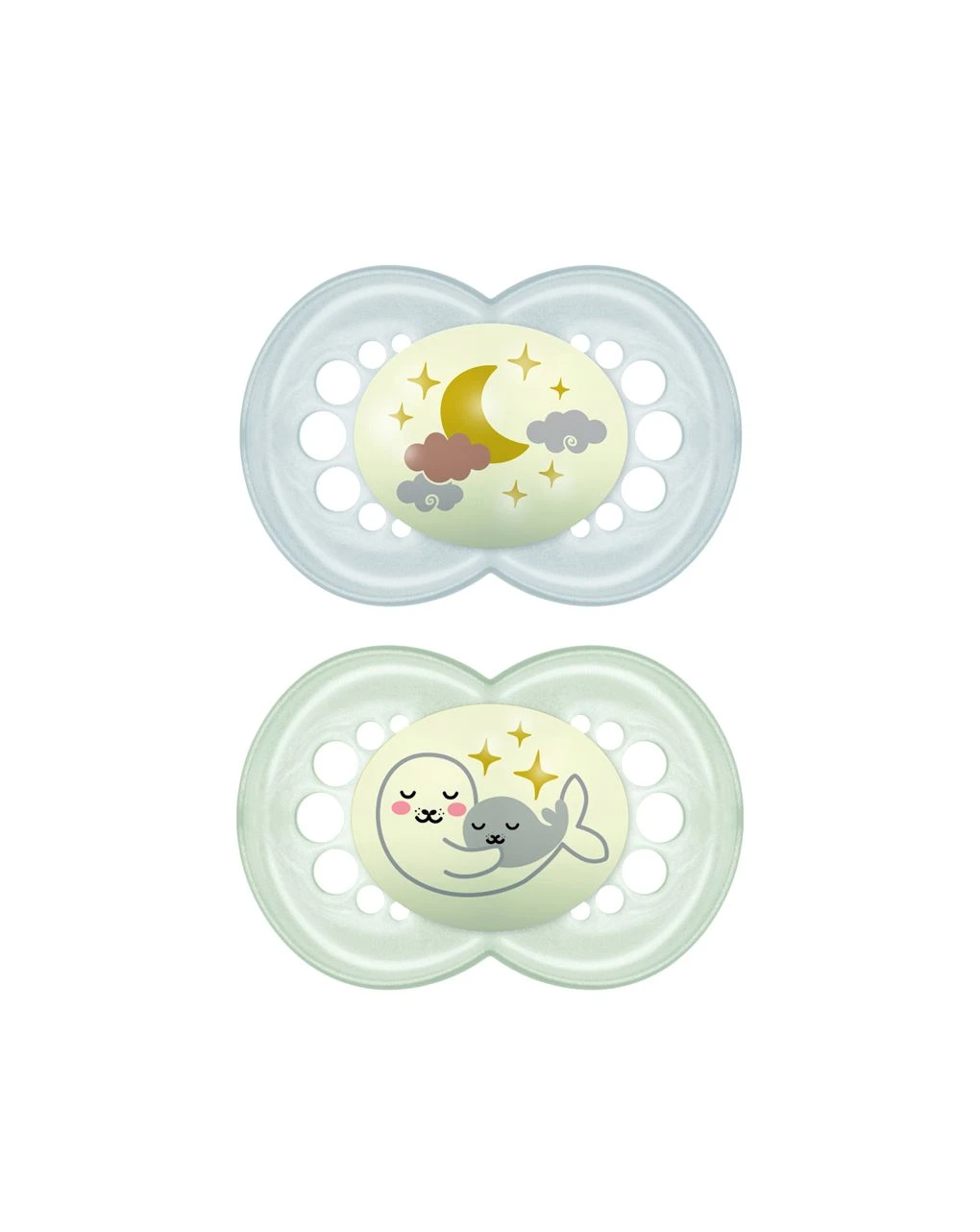 Succhietti Original Night 6+ Caucciù Conf. Doppia - Neutro 3 Succhietti Original Night 6+ Caucciù Conf. Doppia - Neutro