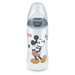 Nuk Biberon Disney Tc_mickey_gray_ Pp300ml Silicone 6-18m