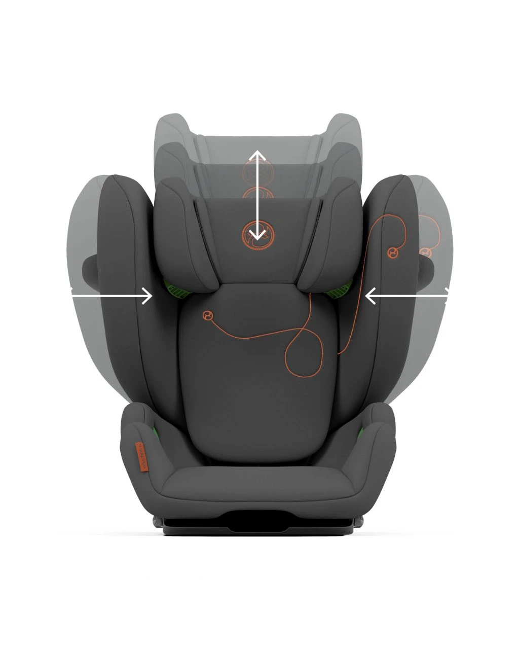 Seggiolino Auto Solution G I-fix Lava Grey 100-150 Cm - Cybex 11 Seggiolino Auto Solution G I-fix Lava Grey 100-150 Cm - Cybex - immagine 9