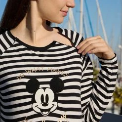Prenatal T-shirt Premaman Allattamento Fantasia Righe Mikey Mouse -milk powder shop aa45069b xz 710144 3