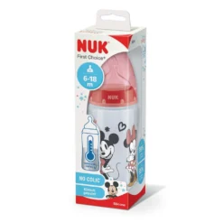 Nuk Biberon Disney Tc_minnie_red_ Pp300ml Silicone 6-18m -milk powder shop ab5b4fb7 xz 000000000000691474 01