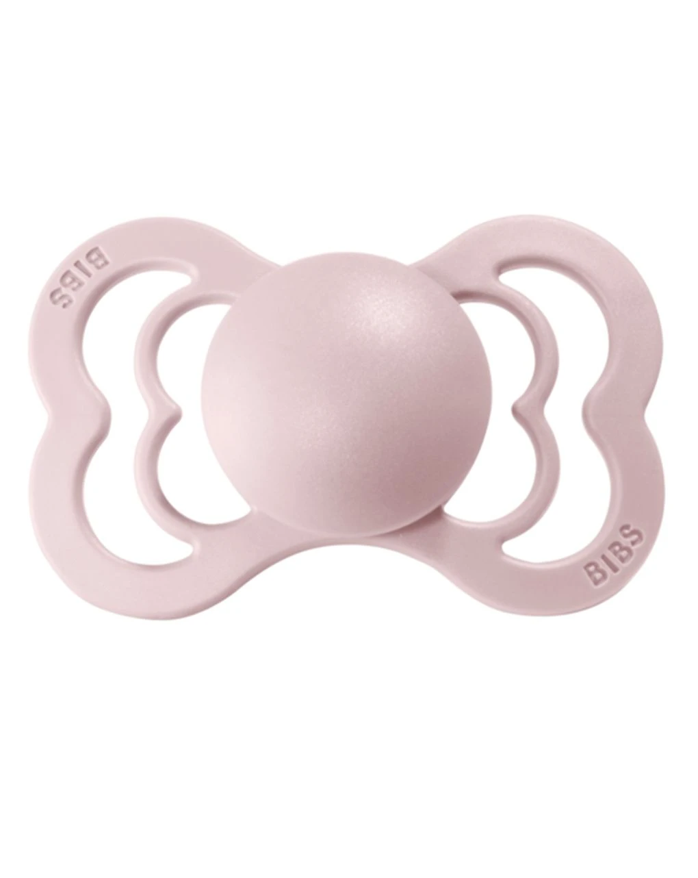 Set 2 Ciucci Tettarella Simmetrica In Gomma Naturale 0/6 Mesi - Colore Haze E Rosa - Bibs 5 Set 2 Ciucci Tettarella Simmetrica In Gomma Naturale 0/6 Mesi - Colore Haze E Rosa - Bibs - immagine 3