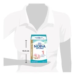 Nestlé Nidina Optipro 1 Dalla Nascita Latte In Polvere - 1.2 Kg (2x600g) -milk powder shop b7c9b00d xz 1290618 4