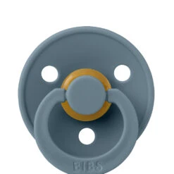 Set 2 Ciucci Tettarella Anatomica In Gomma Naturale 6/18 Mesi - Colore Baby Blue E Petrolio - Bibs -milk powder shop ba67114d xz 1345892 4