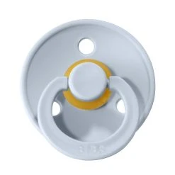 Set 2 Ciucci Tettarella Tonda In Gomma Naturale 6/18 Mesi - Colore Baby Blue E Baby Blue - Bibs -milk powder shop bb6207a5 xz 1345901 2