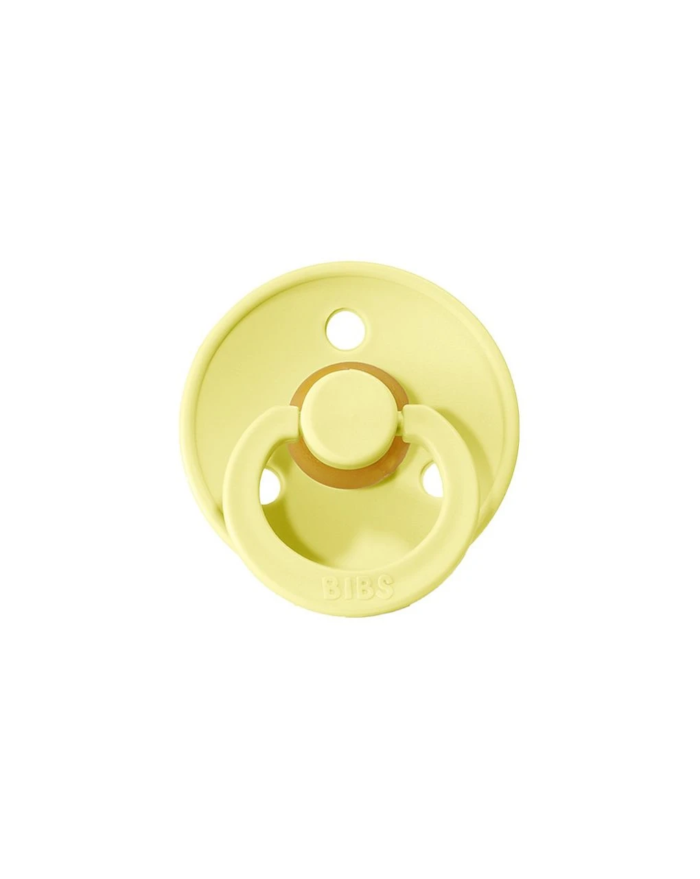 Set 2 Ciucci Tettarella Tonda In Gomma Naturale 6/18 Mesi - Colore Sunshine E Sabbia - Bibs 7 Set 2 Ciucci Tettarella Tonda In Gomma Naturale 6/18 Mesi - Colore Sunshine E Sabbia - Bibs - immagine 5