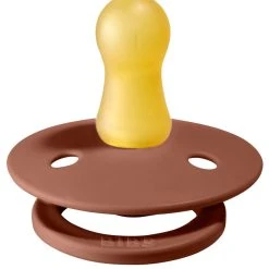 Set 2 Ciucci Tettarella Tonda In Gomma Naturale 0/6 Mesi - Colore Woodchuck E Rosa Cipria - Bibs -milk powder shop c0f2e468 xz 1345900 4