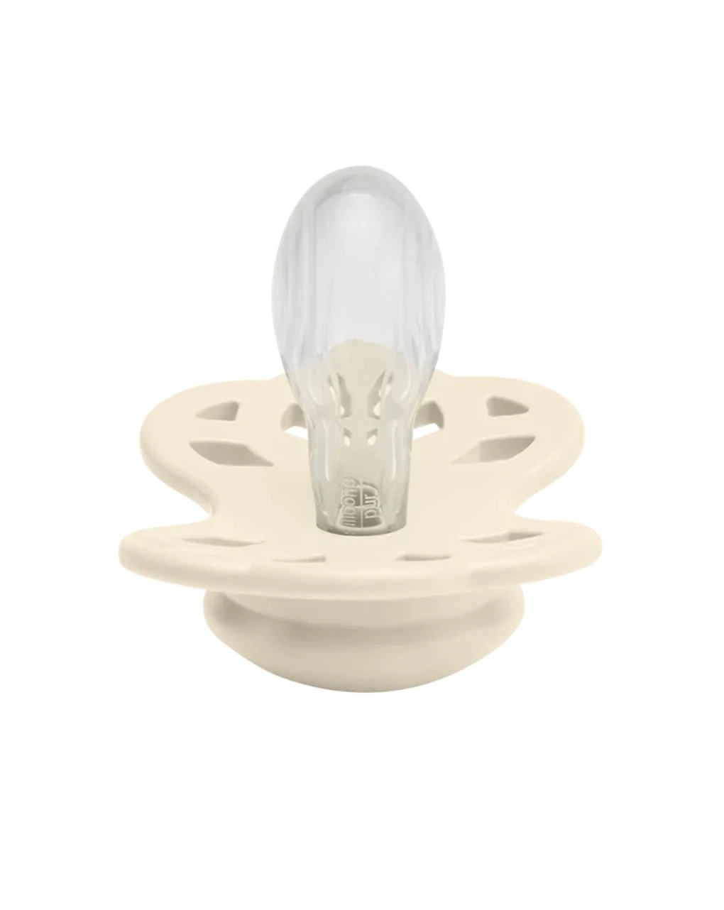 Set 2 Ciucci Tettarella Simmetrica In Silicone 6/18 Mesi - Colore Avorio/rosa Cipria - Bibs 4 Set 2 Ciucci Tettarella Simmetrica In Silicone 6/18 Mesi - Colore Avorio/rosa Cipria - Bibs - immagine 2