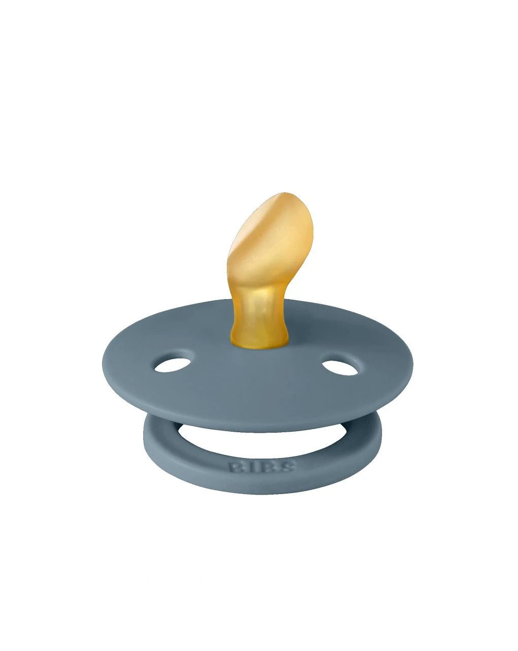 Set 2 Ciucci Tettarella Anatomica In Gomma Naturale 0/6 Mesi - Colore Baby Blue E Petrolio - Bibs 6 Set 2 Ciucci Tettarella Anatomica In Gomma Naturale 0/6 Mesi - Colore Baby Blue E Petrolio - Bibs - immagine 4