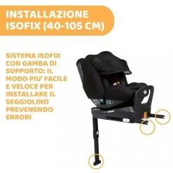 Seggiolino Auto Seat3 Fit I-size Black Air 40-125 Cm - Chicco -milk powder shop d12ccdb1 xz 000000000000693506 01