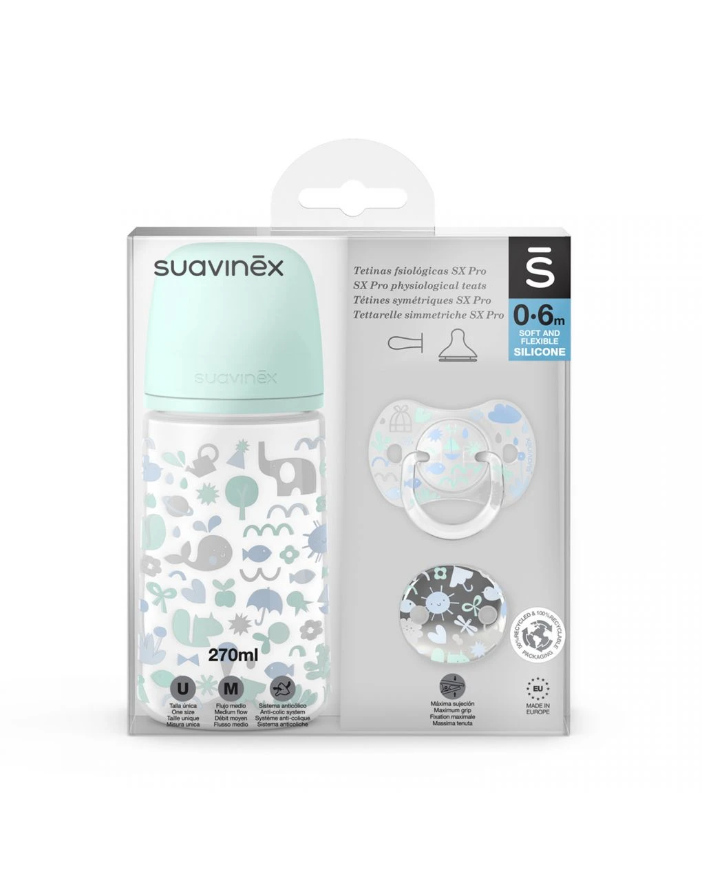 Suavinex - Set Nascita Memories Azzurro 3 Suavinex - Set Nascita Memories Azzurro