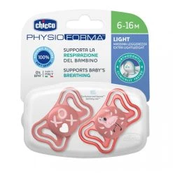 Succhietto Physio Light Pink Sil 6-16m 2 Pezzi - Chicco -milk powder shop df64a340 xz 1299749 3